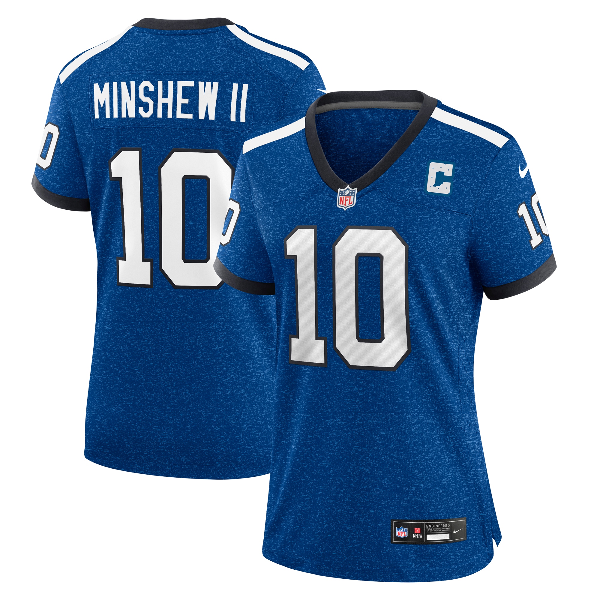 Women’s Indianapolis Colts Gardner Minshew Royal Indiana Nights Alternate Game Jersey