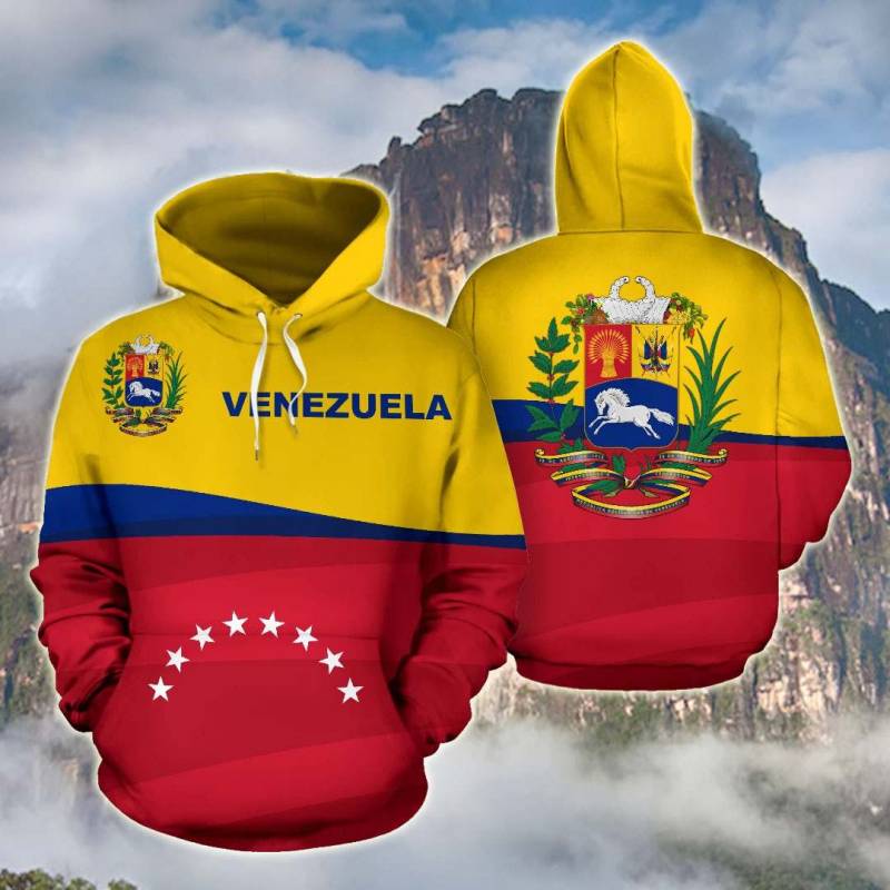 Venezuela Coat Of Arms Special All Over Print Hoodies