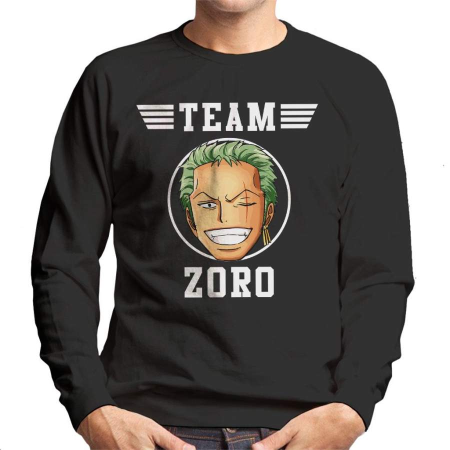 Team Roronoa Zoro One Piece Men’s Sweatshirt