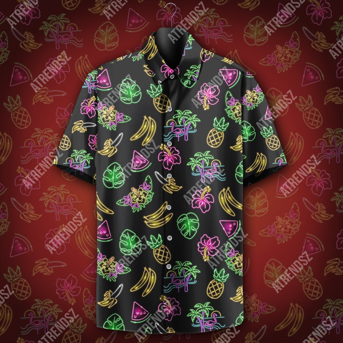 Atrendsz Hs All Over Print Hawaiian Shirt