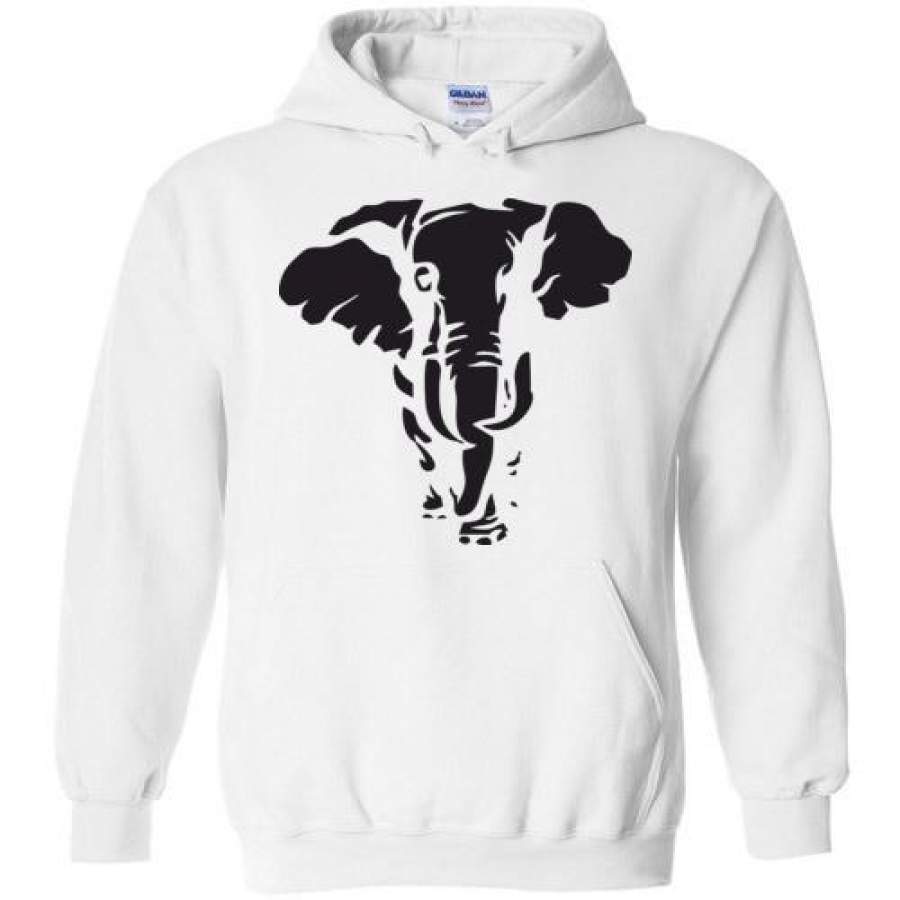 Elephant v2 , Gildan Heavy Blend Hoodie