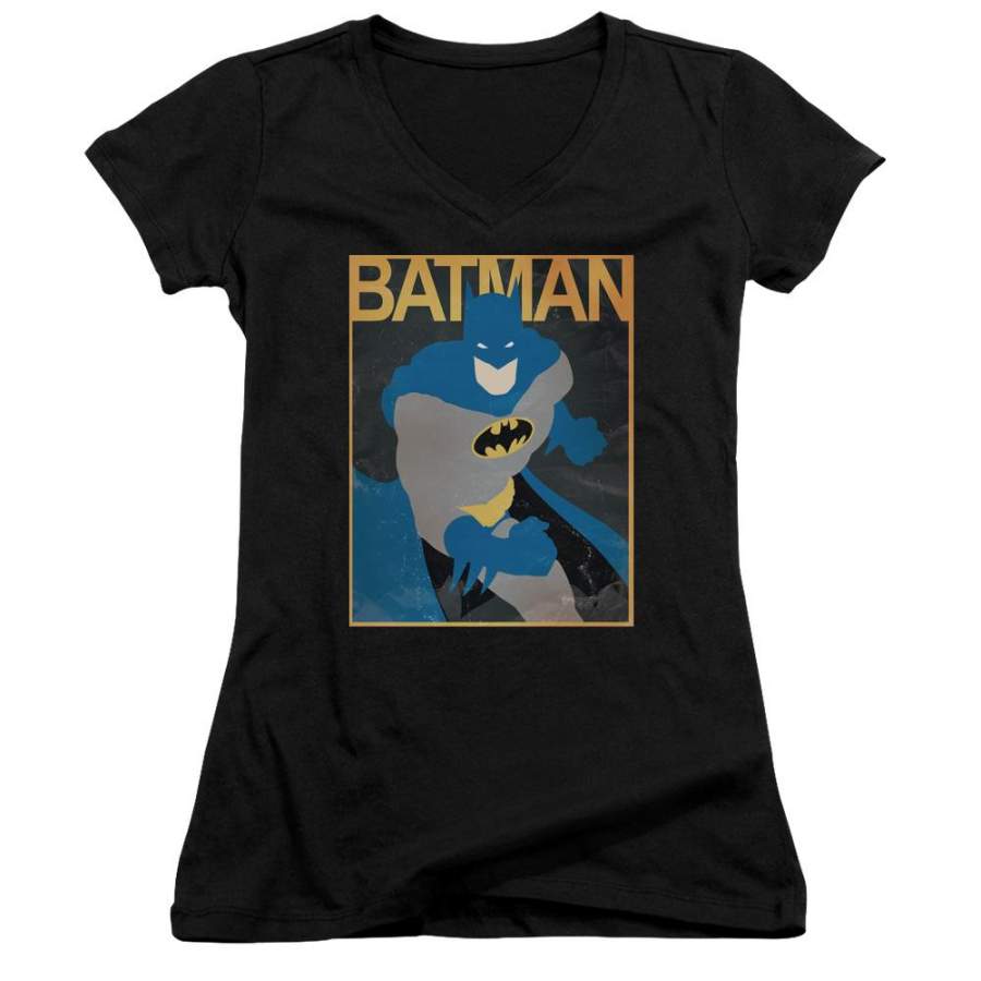 Batman – Simple Bm Poster Junior V Neck