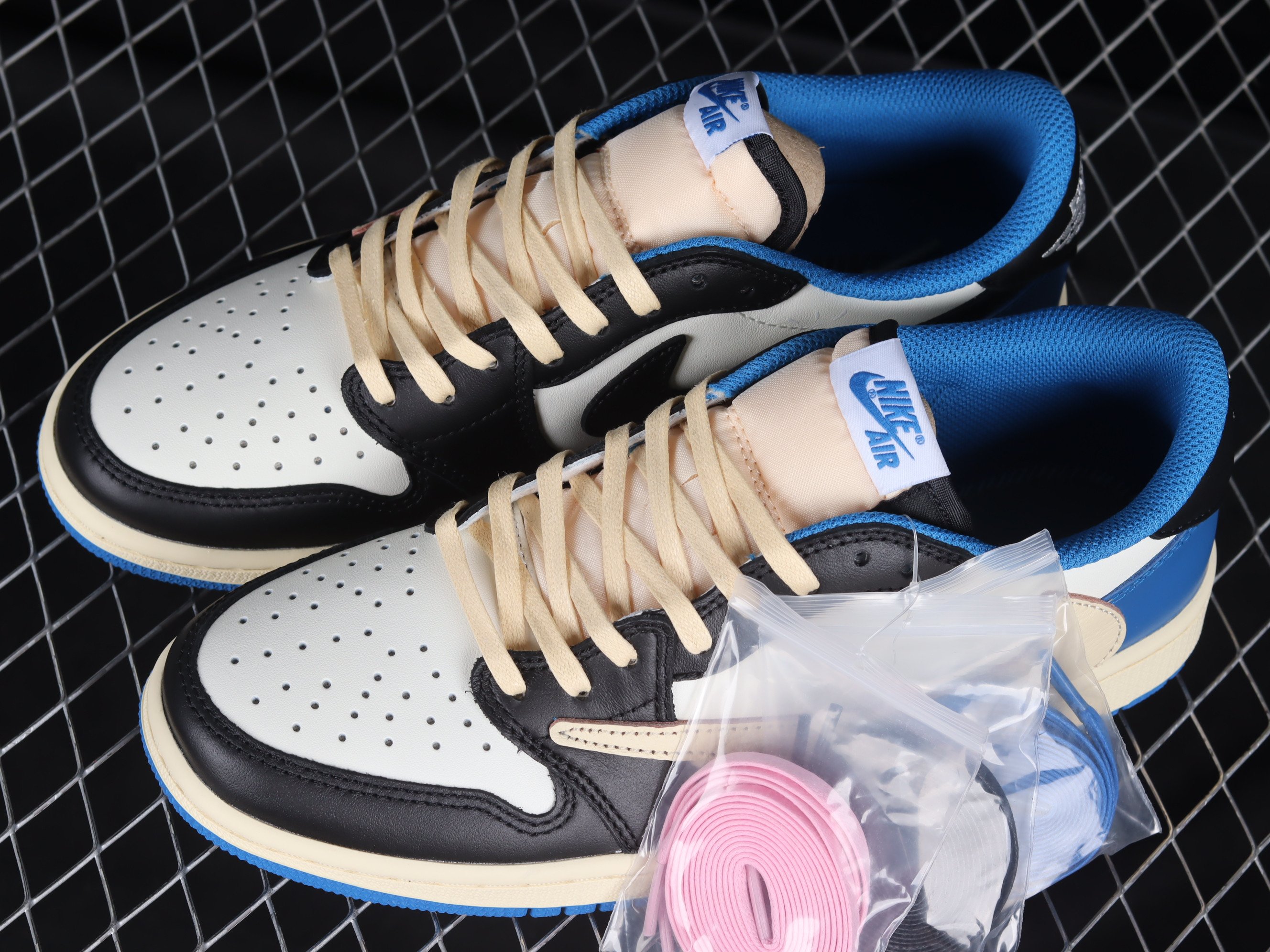 Nike Jordan 1 Low x Travis Scott Fragment Design Shoes Sneakers SNK493671347