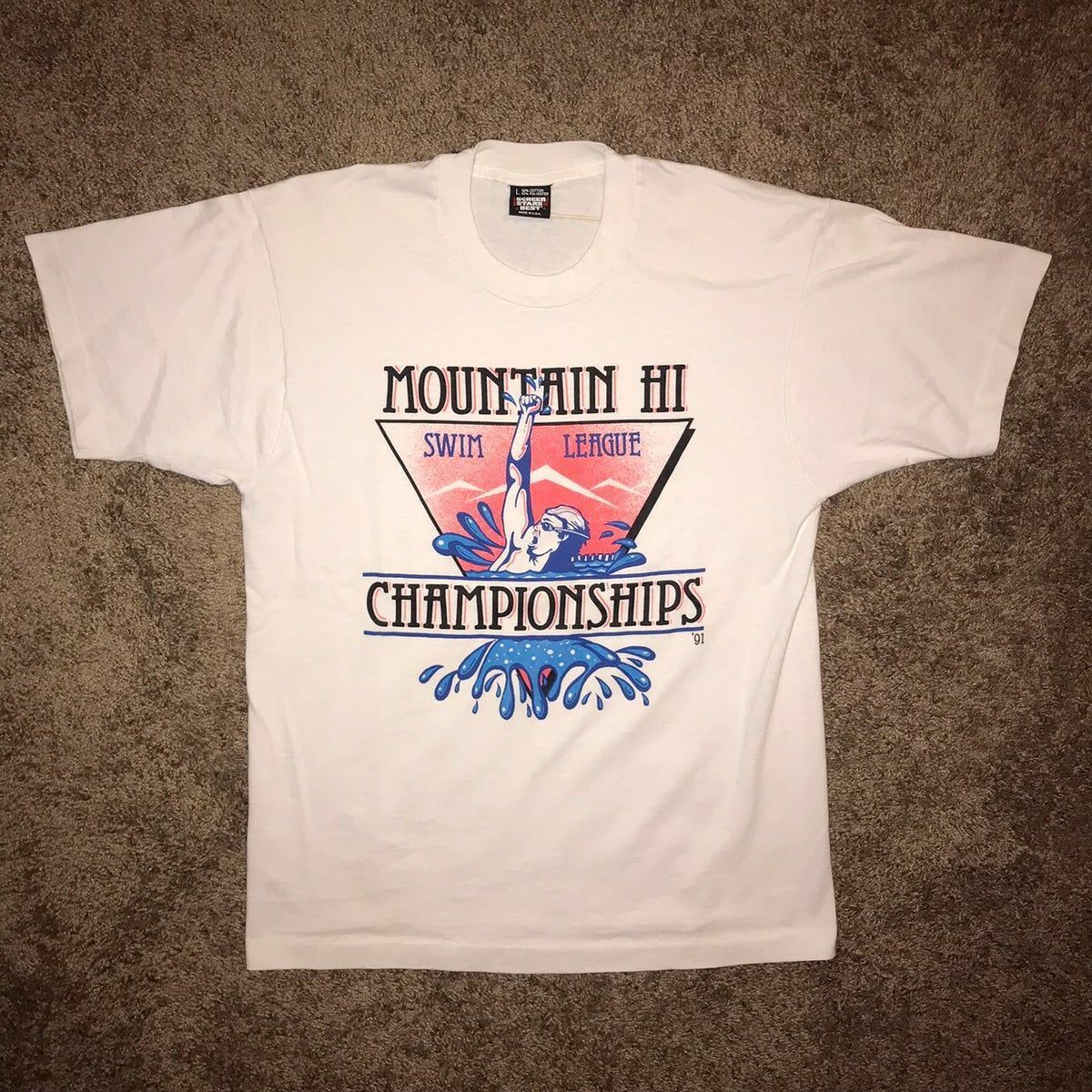 Vintage Mountian Hi Swim League Shirt