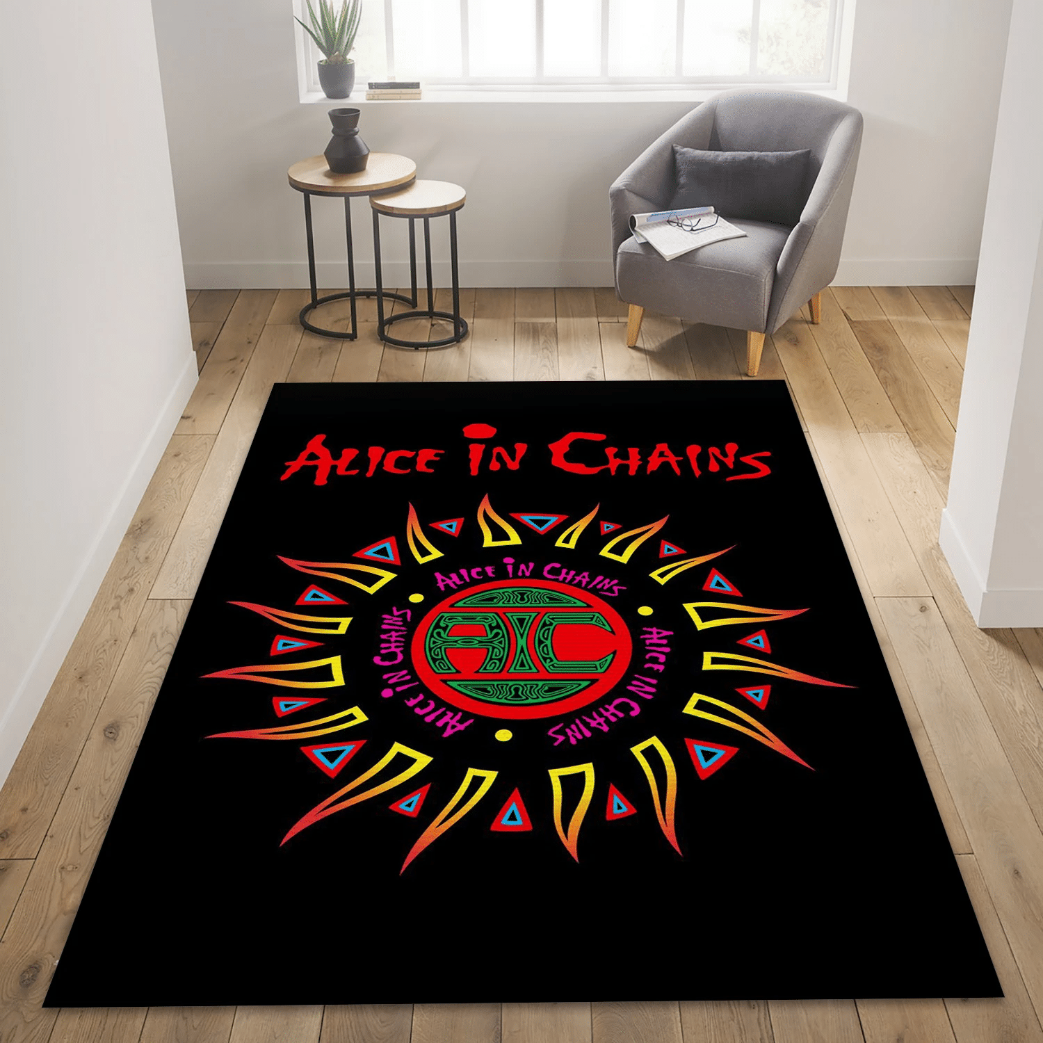 Alice In Chains 1 Music Area Rug For Christmas, Living Room  Rug – Christmas Gift Us Decor