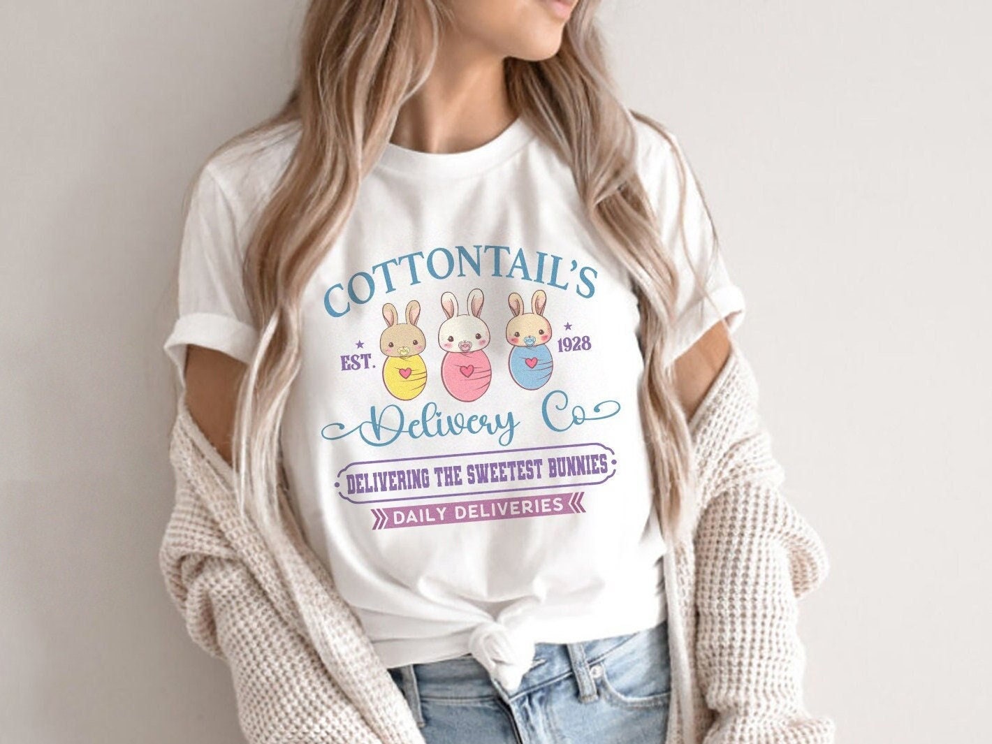 NICU L&D Easter Shirt, Labor and Delivery Nurse Rn Aide Tech Mother Baby Spring Tshirt, OB Obstetrics Midwife gift, Cutest Bunnies Tee