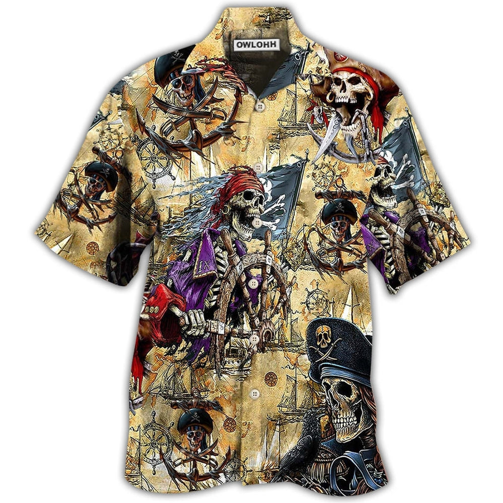 Skull Pirate Amazing Cool Hawaii Shirt Ha53388