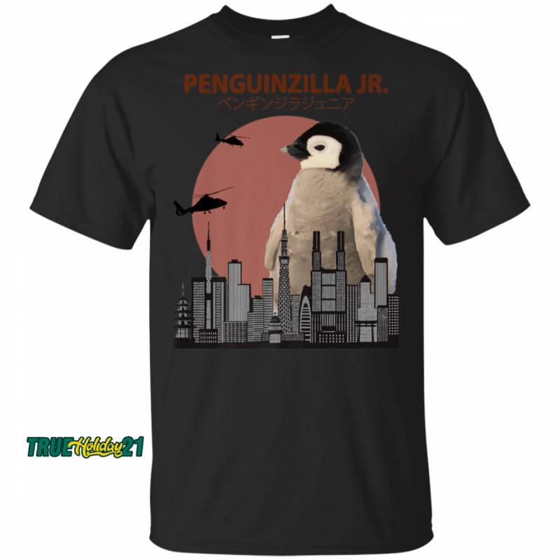 Penguinzilla Jr.  Funny Baby Penguin Lovers Gift T-Shirt