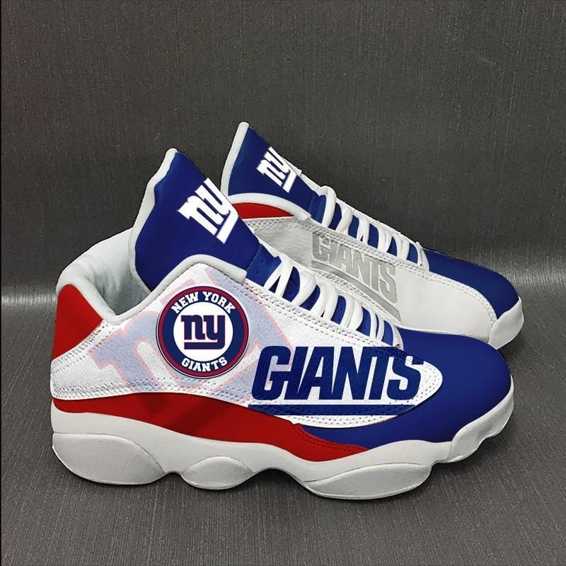 NY Giants form AIR Jordan 13 Sneakers Football Team Sneakers -Hao1 JD13 Sneakers Personalized Shoes Design