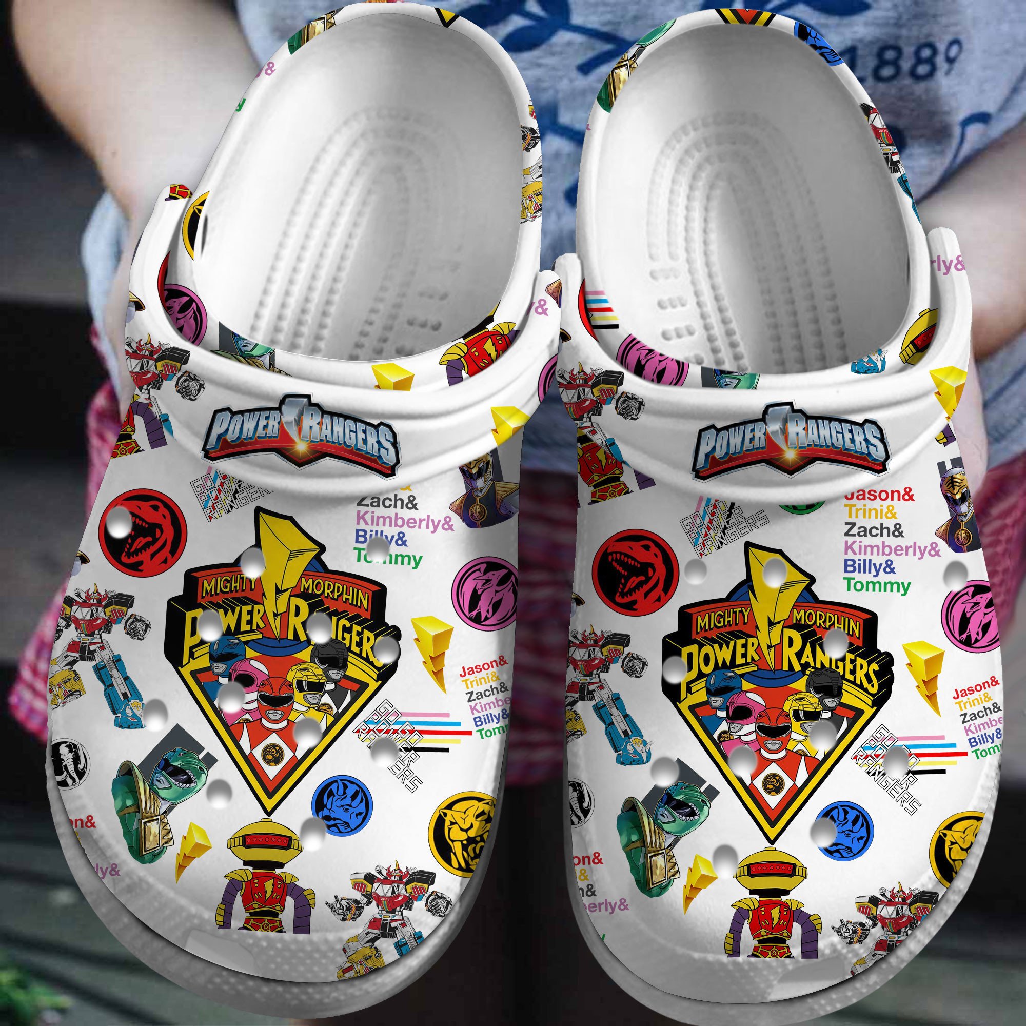 Power Rangers Movie Crocss Clogs For Men Women And Kid Tr1805621742