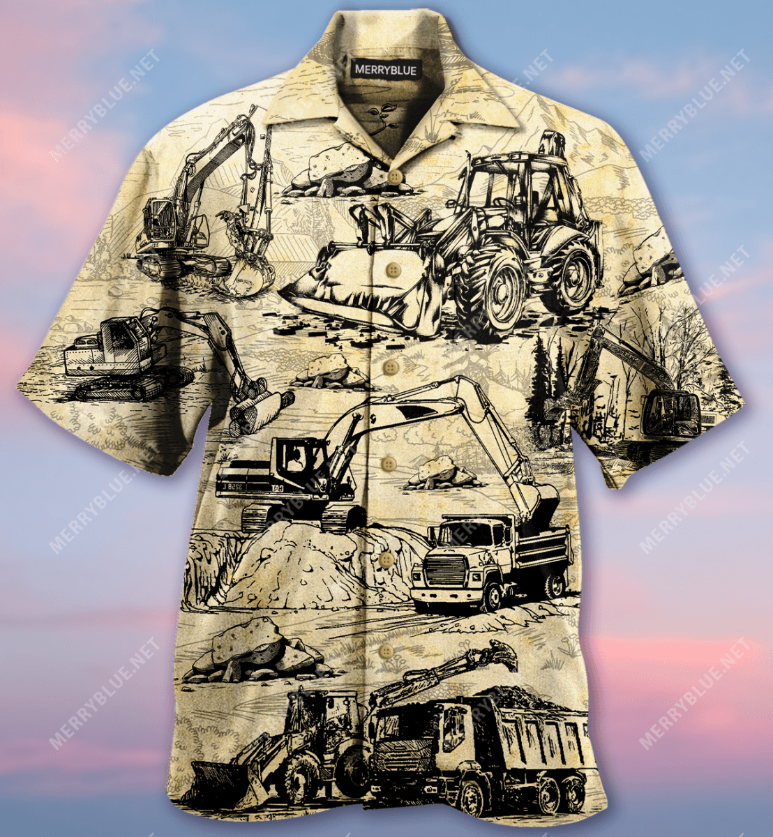 With Drive And A Bit Of Talent, You Can Move Mountains Unisex Hawaiian Shirt