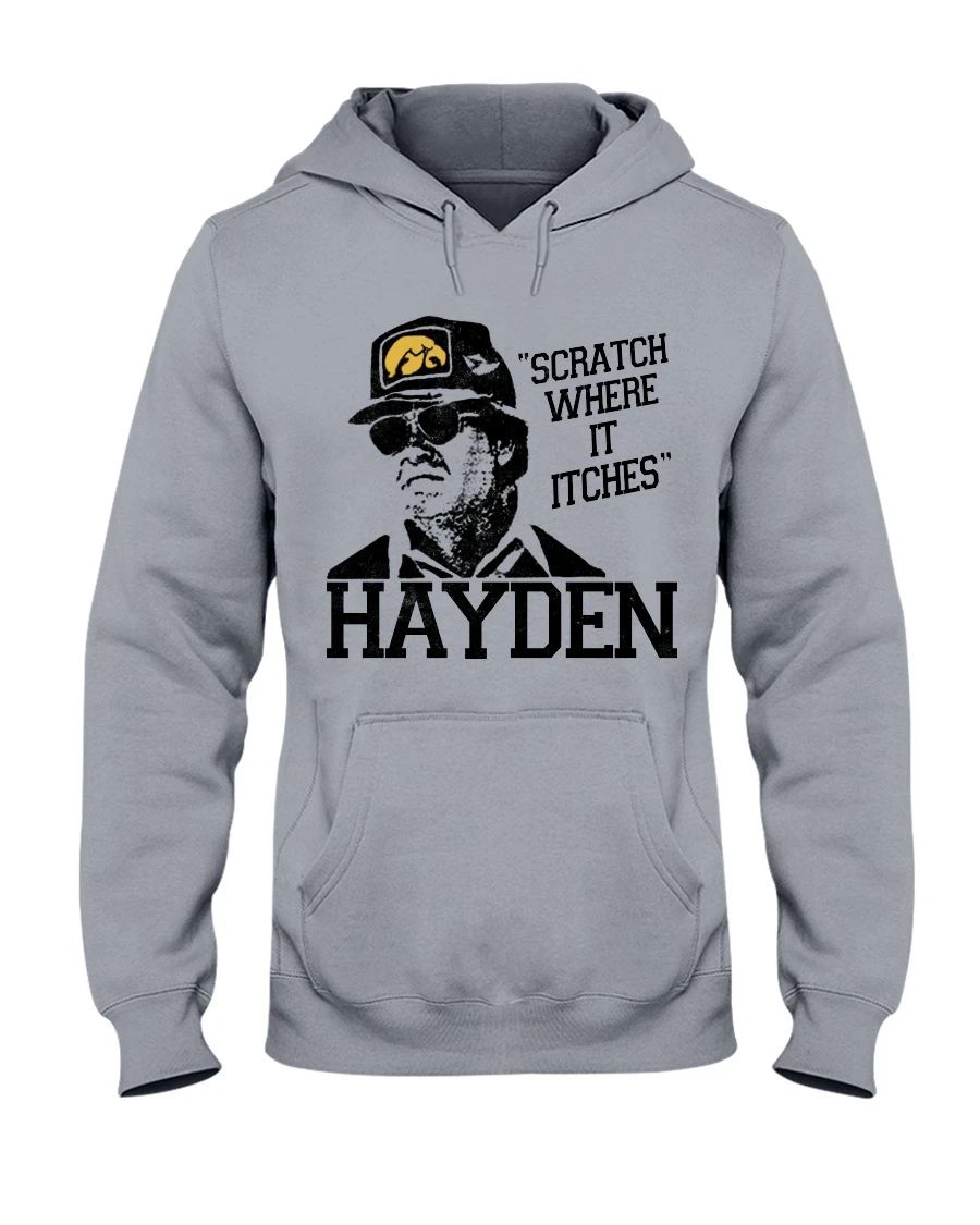 Hayden Fry – Scratch Where It Itches T-Shirt