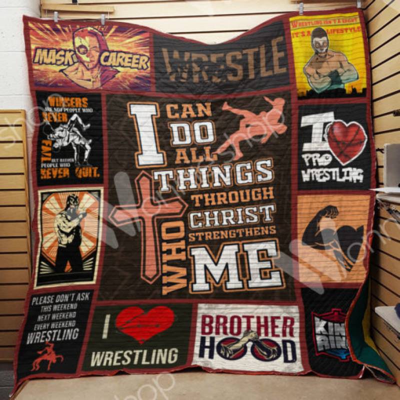 Professional Wrestling M0903 83O35 Blanket