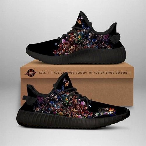 Super Smash Bros Yeezy Sneakers Shoes For Sale