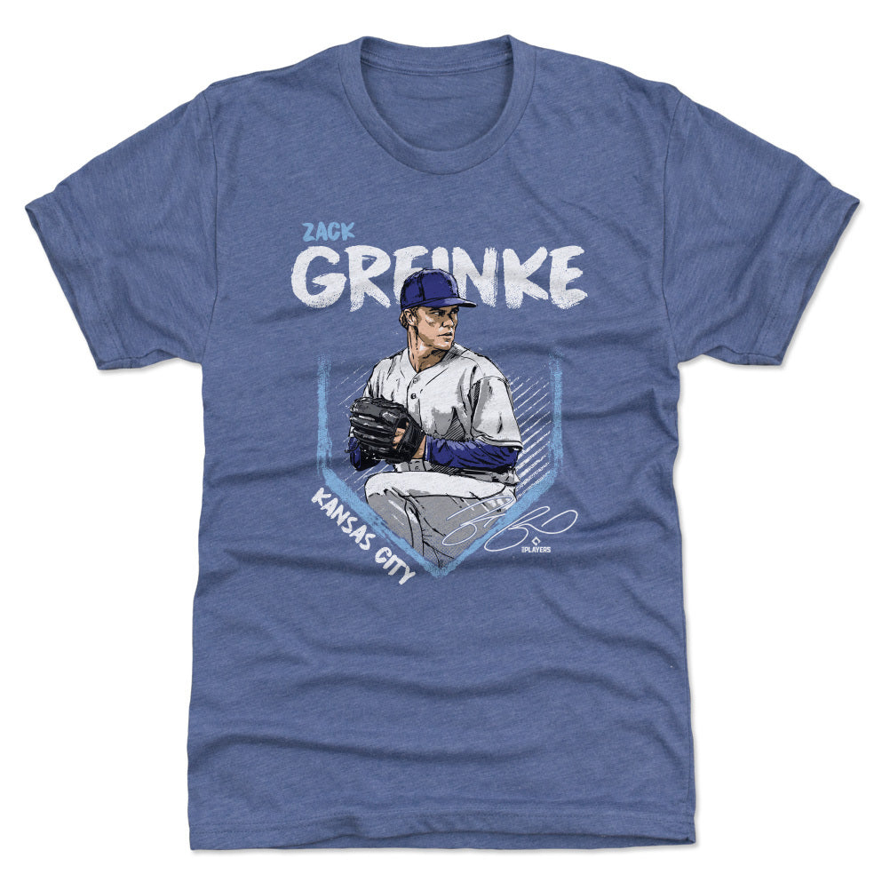 Zack Greinke Kansas City Base/Unisex Tee/3Xl