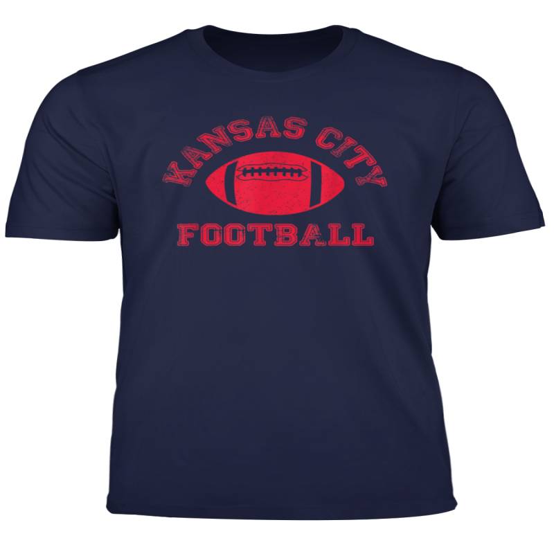 Kansas City Distressed Pro Football Team T Shirt Mens Womens