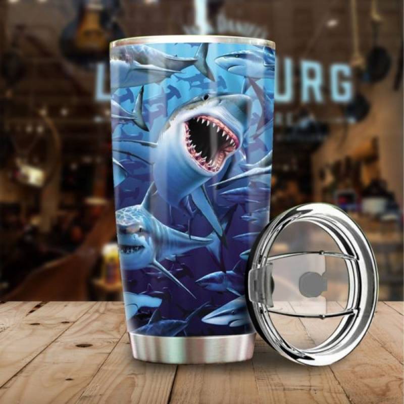 Shark stainless steel tumbler – maria