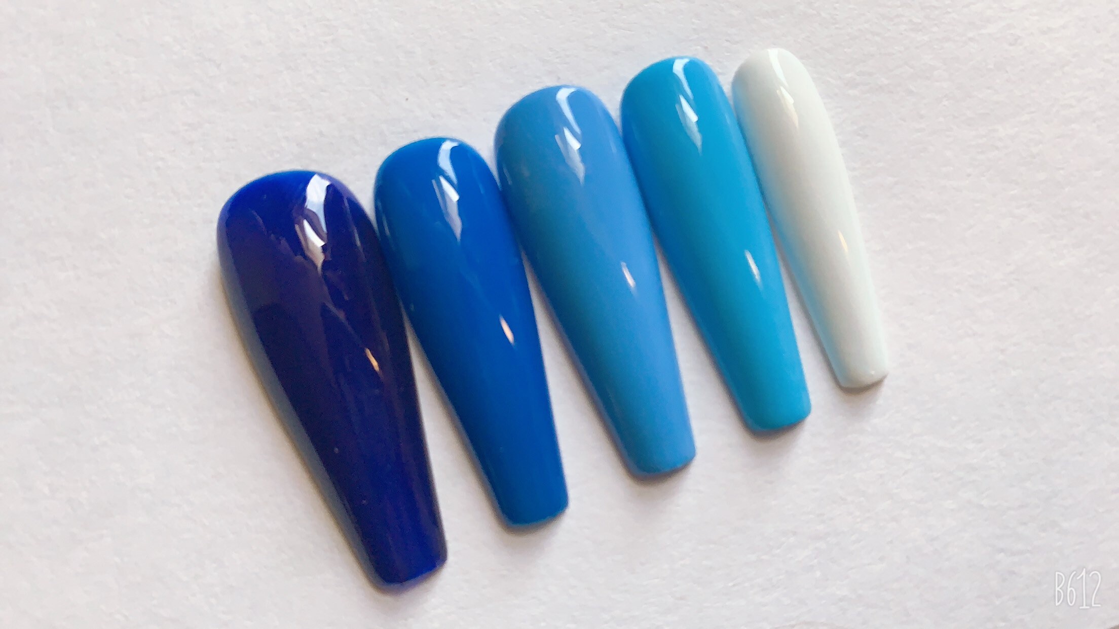 Blue Nails| 5 Colors | Press On Nails | Fake Nails | Glue On Nails