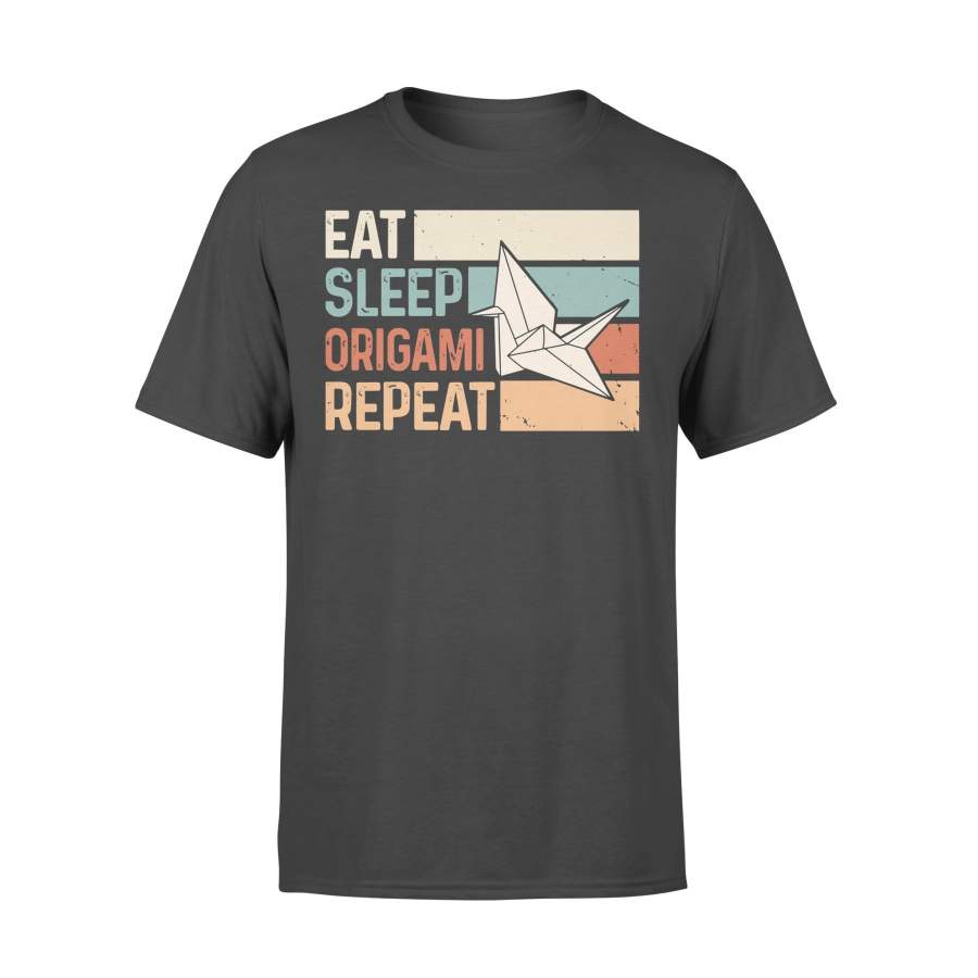 Eat Sleep Origami Repeat Vintage T-shirt