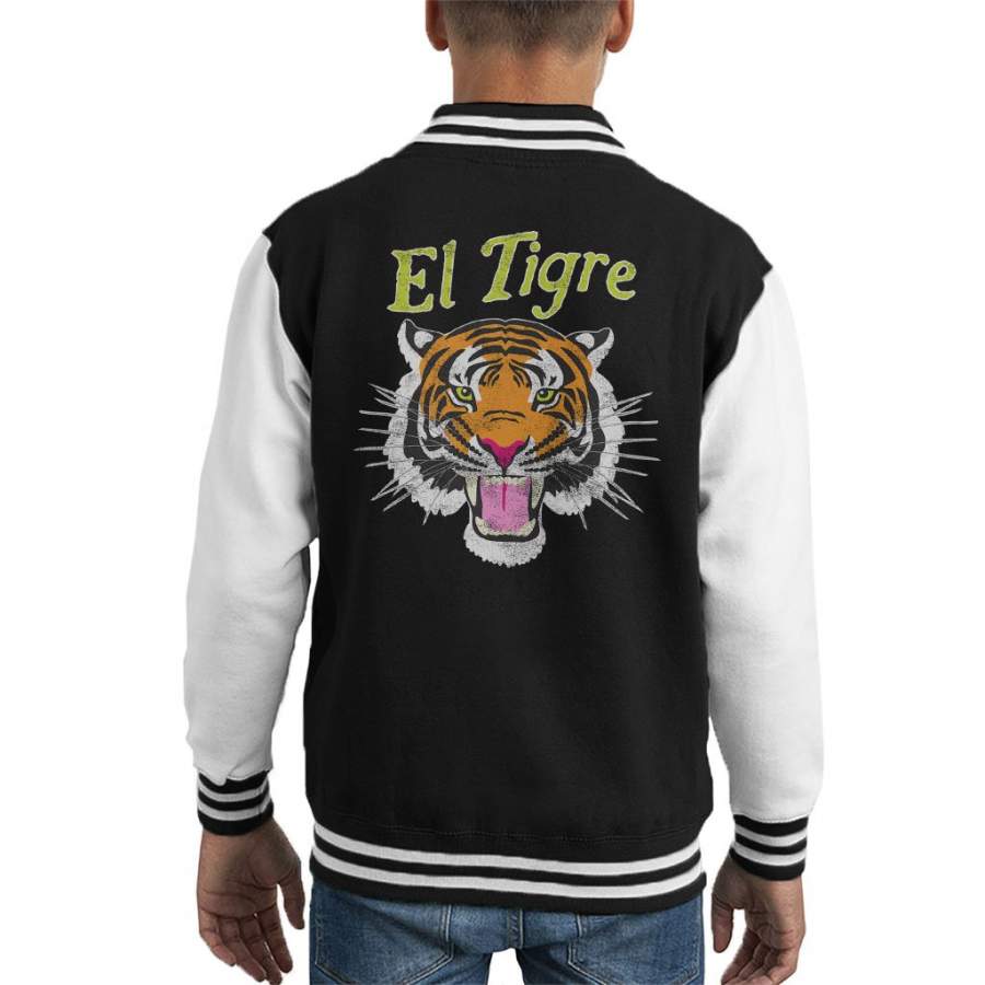 El Tigre Tiger Shirt Kid’s Varsity Jacket