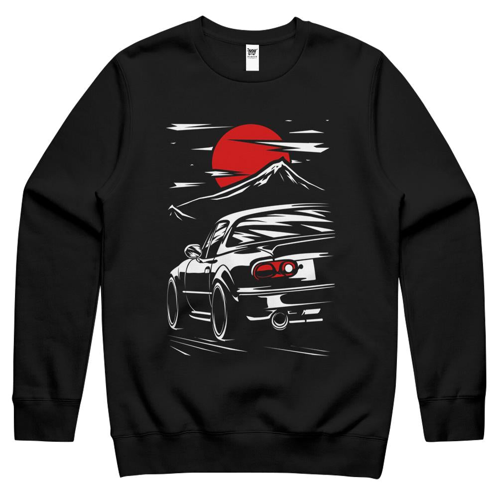 Mazda Mx-5 Miata Crewneck Sweatshirt