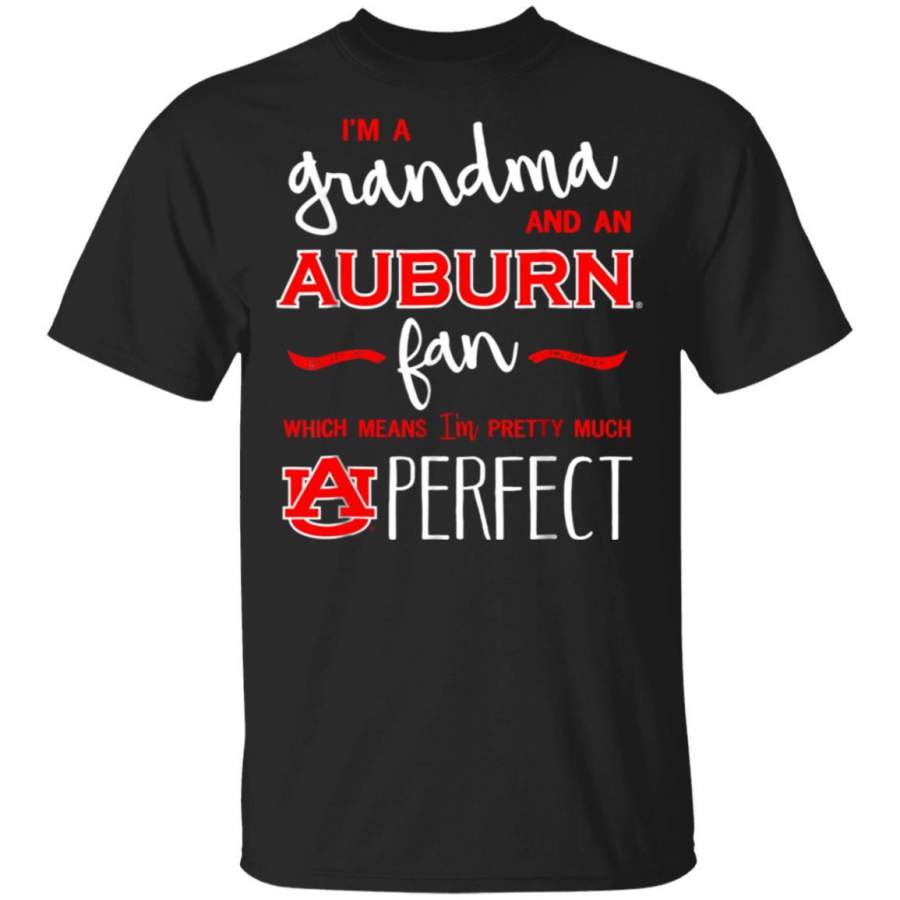 Auburn Tigers Perfect Grandma T-Shirt