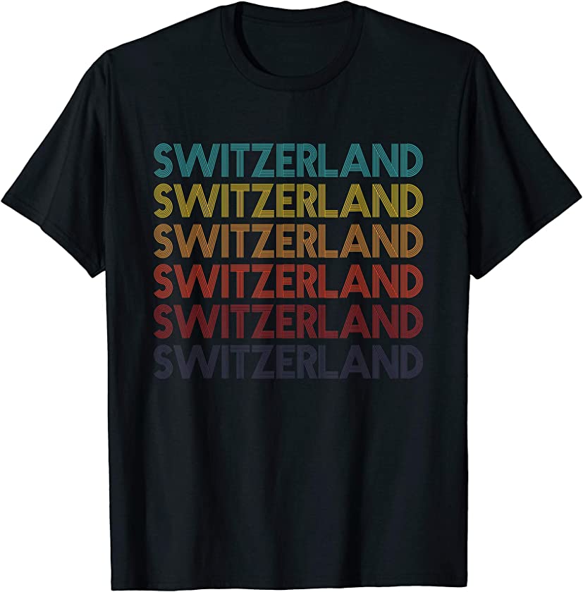 Vintage Switzerland T-Shirt