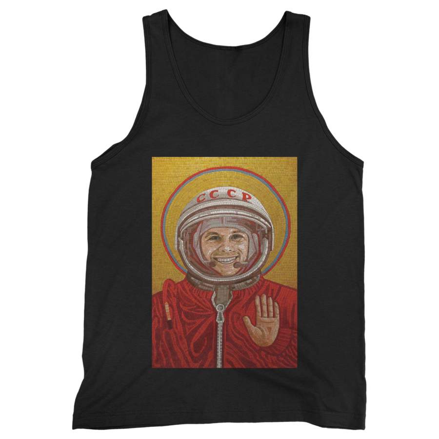 Jurij Gagarin Man Was The World Man’s Tank Top