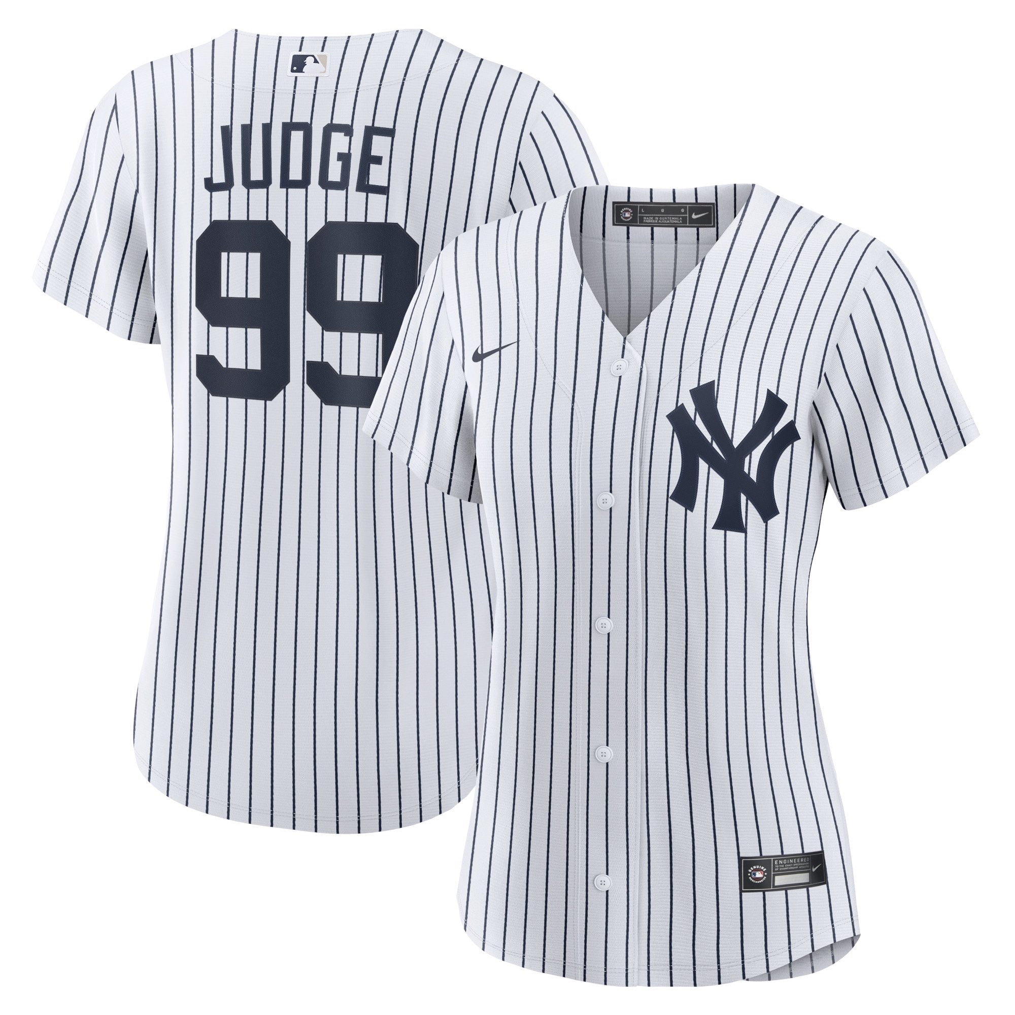 Aaron Judge New York Yankees Women's Home Replica Player Jersey – White