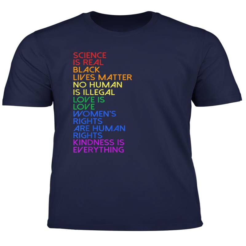 Science Is Real Black Lives Matter Lgbt Gay Pride T Shirt