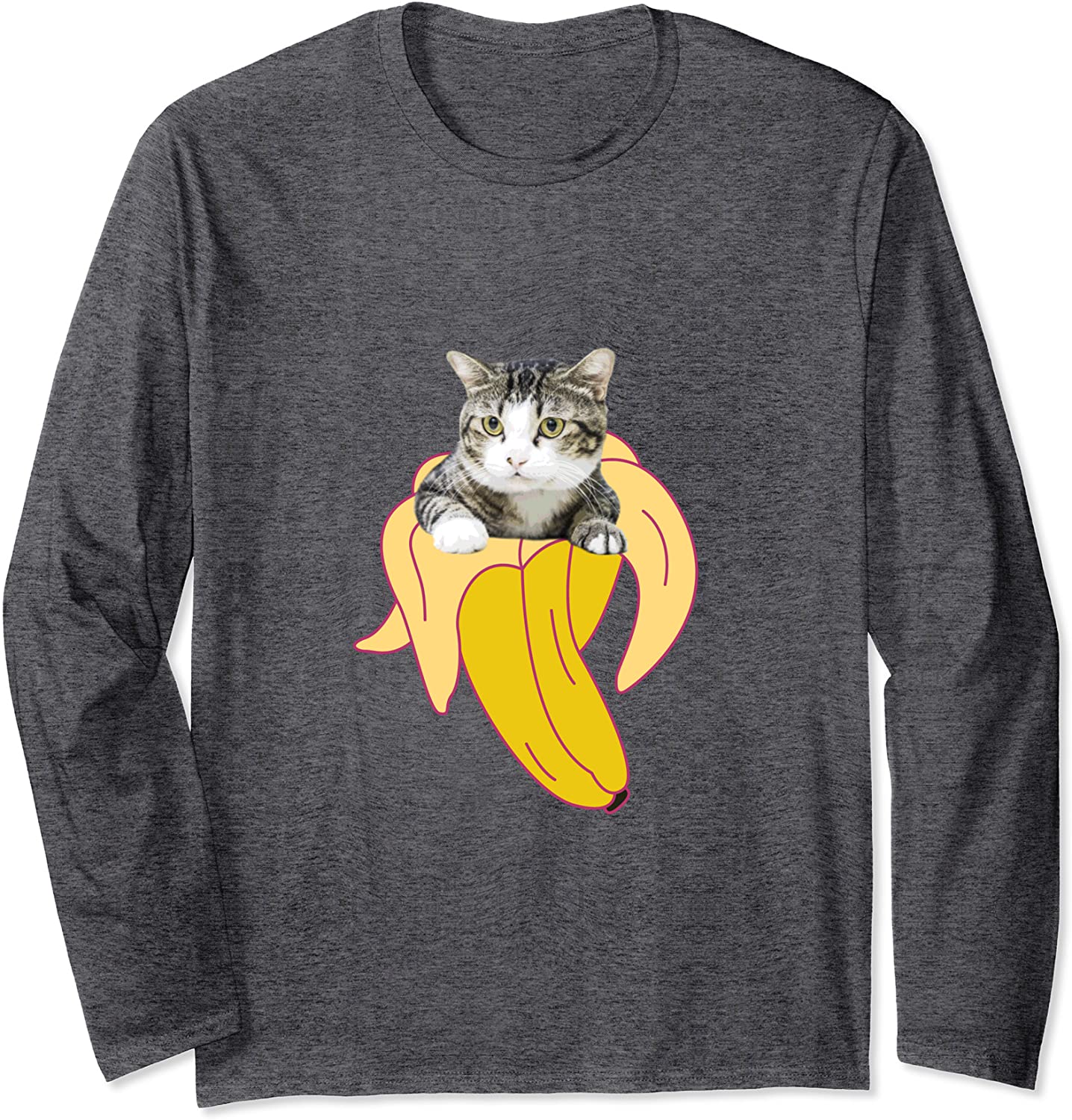 Banana Cat Shirt T Shirt Bananya Banana Funny Cat T Shirt Cute Kawaii Kitten  ,Hoodie