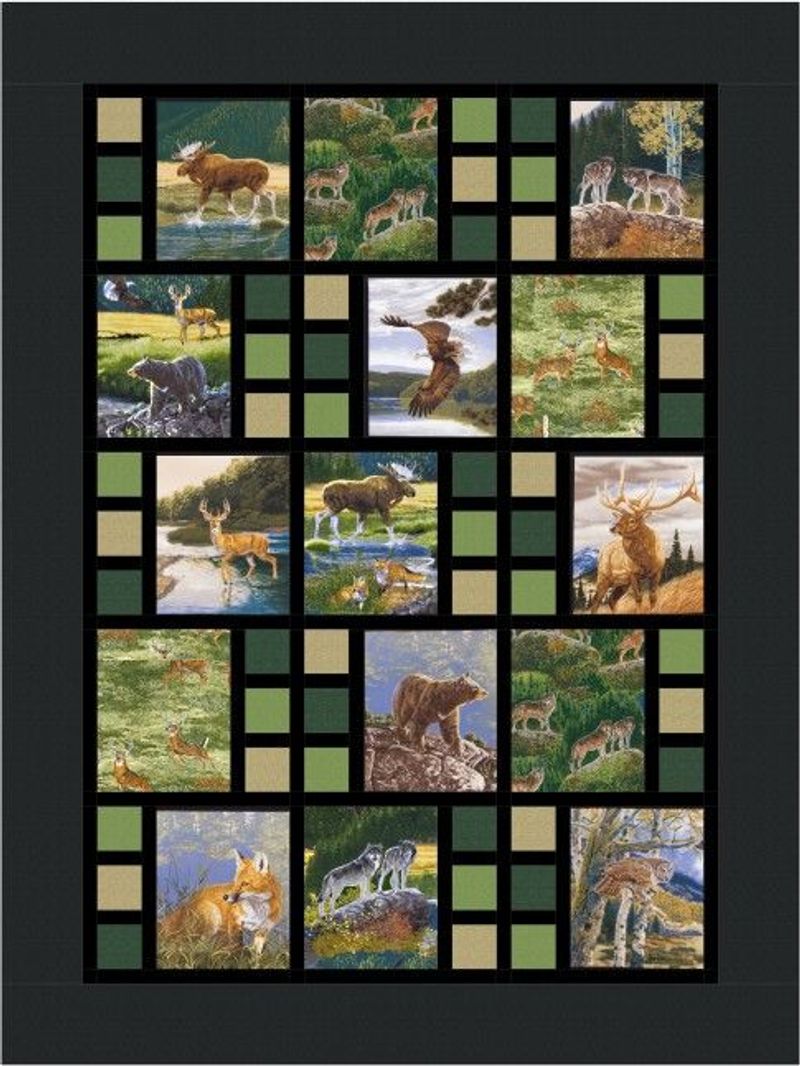 Wild Animal – Quilt Blanket