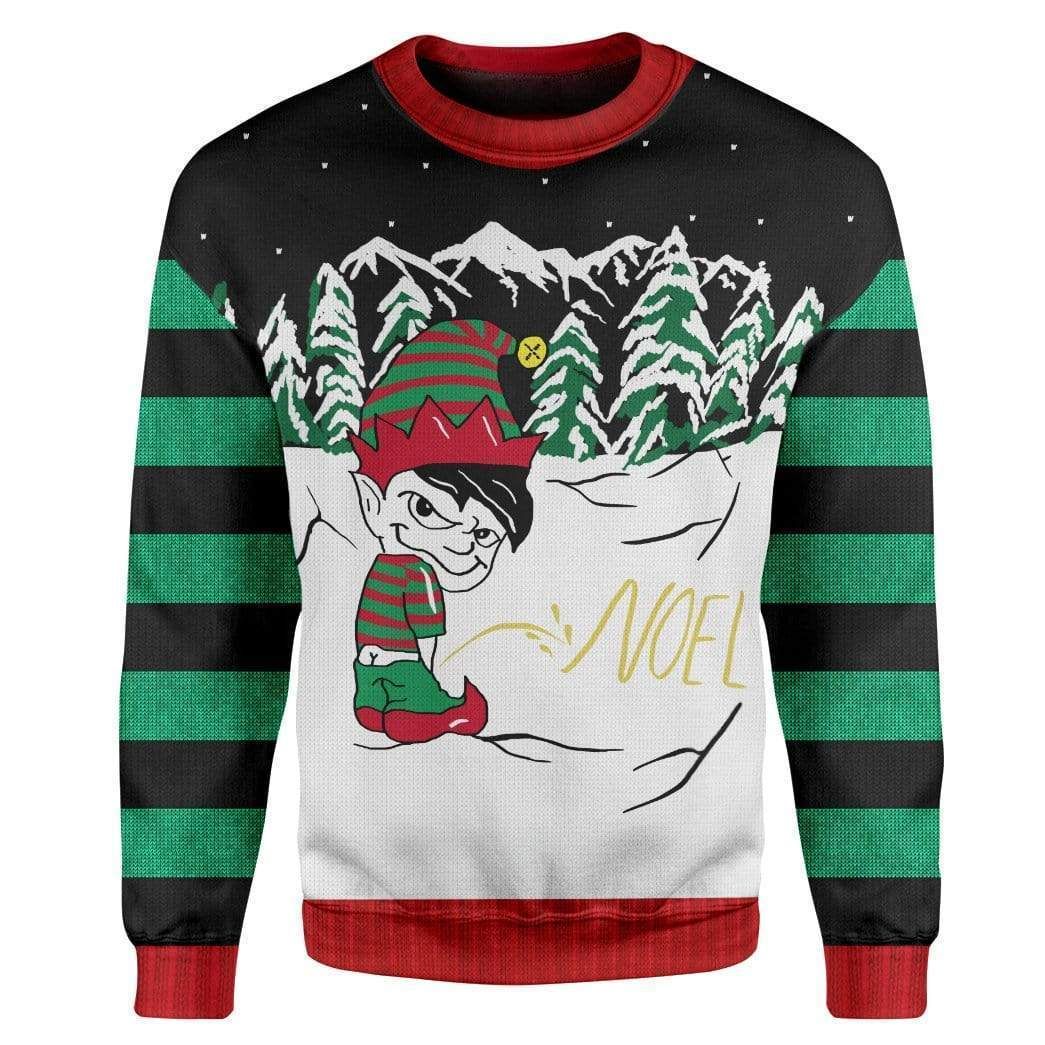 CHRISTMAS BOY’S PEEING CHRISTMAS UGLY SWEATER TN161216