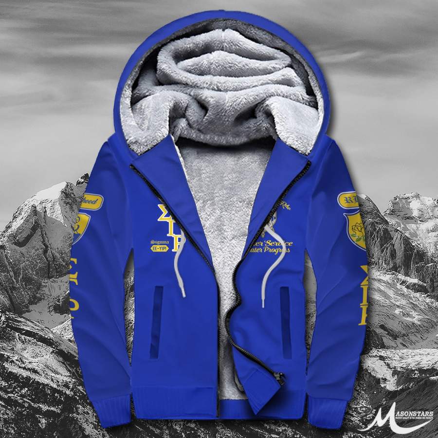 Sigma Gamma Rho Fleece Zip Hoodie 29102019