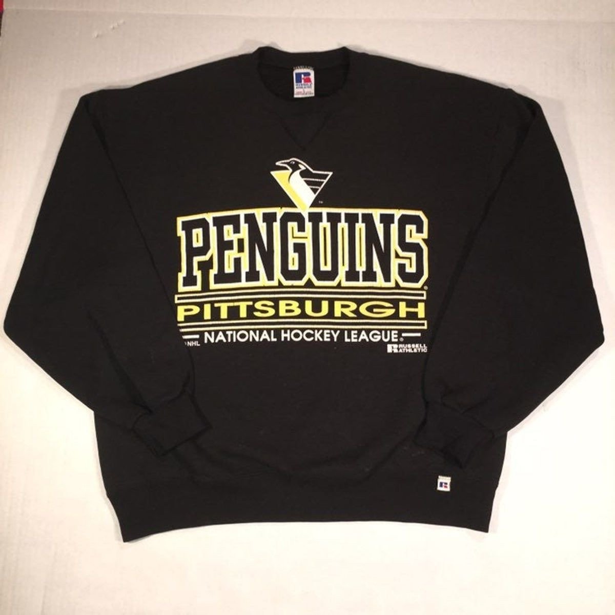 Black Pittsburgh Penguin Crewneck Shirt