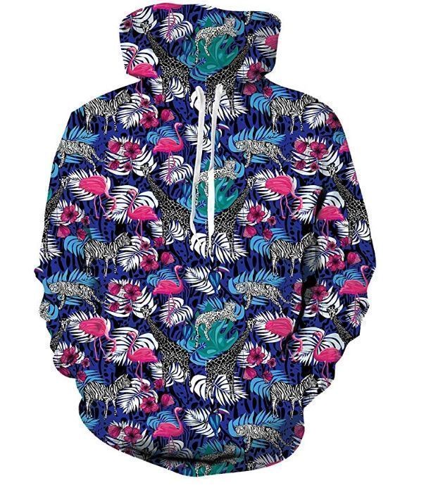 Tropical Animal Hoodie Bt16