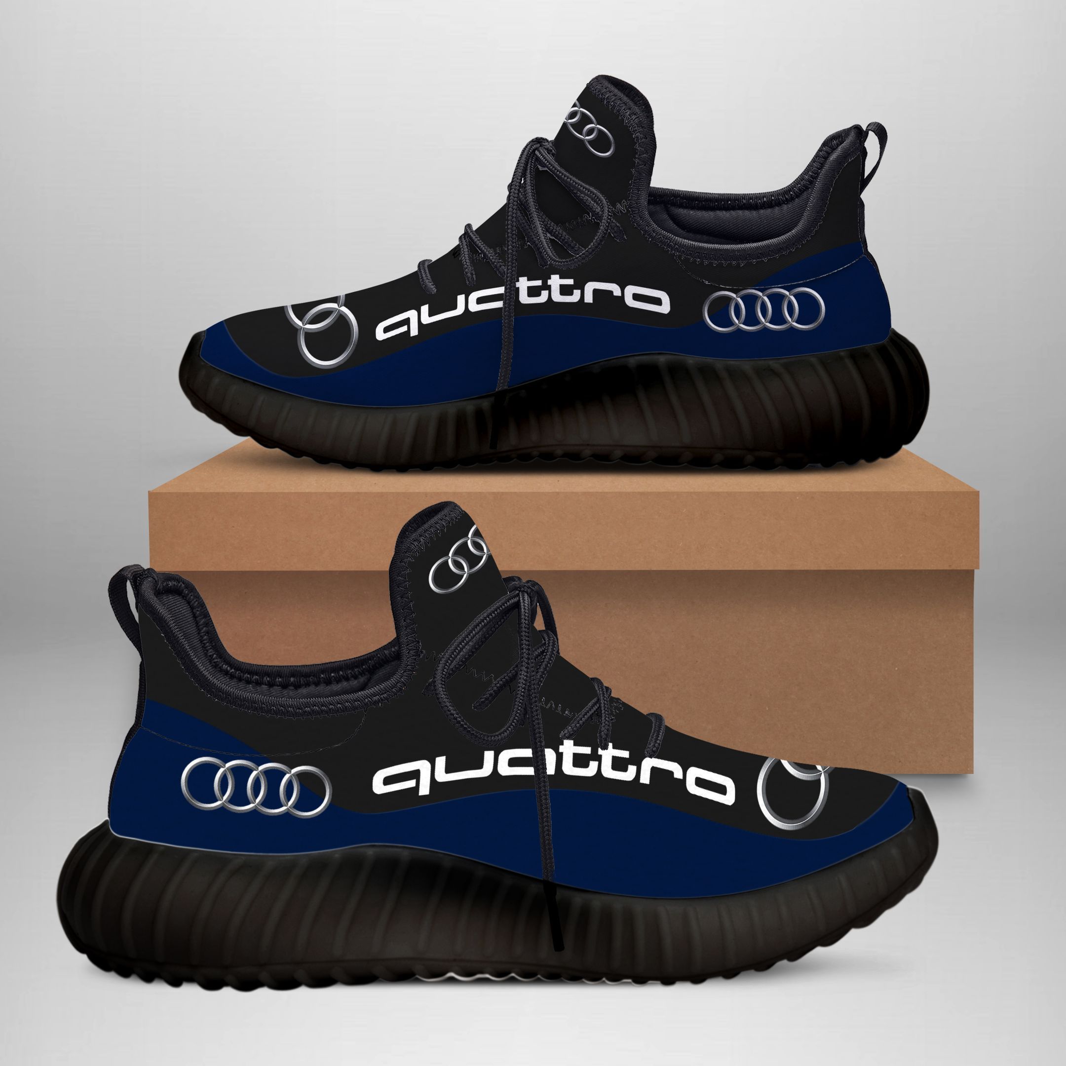 Audi Quattro  Yz Boost Ver3 (Dark Blue)