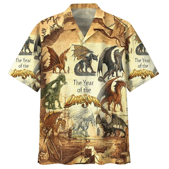 The Year Of Dragon Hawaii Shirt Unisex Adult Ha84274