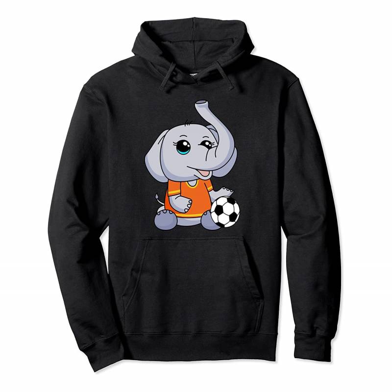 Baby Elephant Kawaii Eyes Soccer Player Jersey For Girls Pullover Hoodie, T-Shirt, Sweatshirt