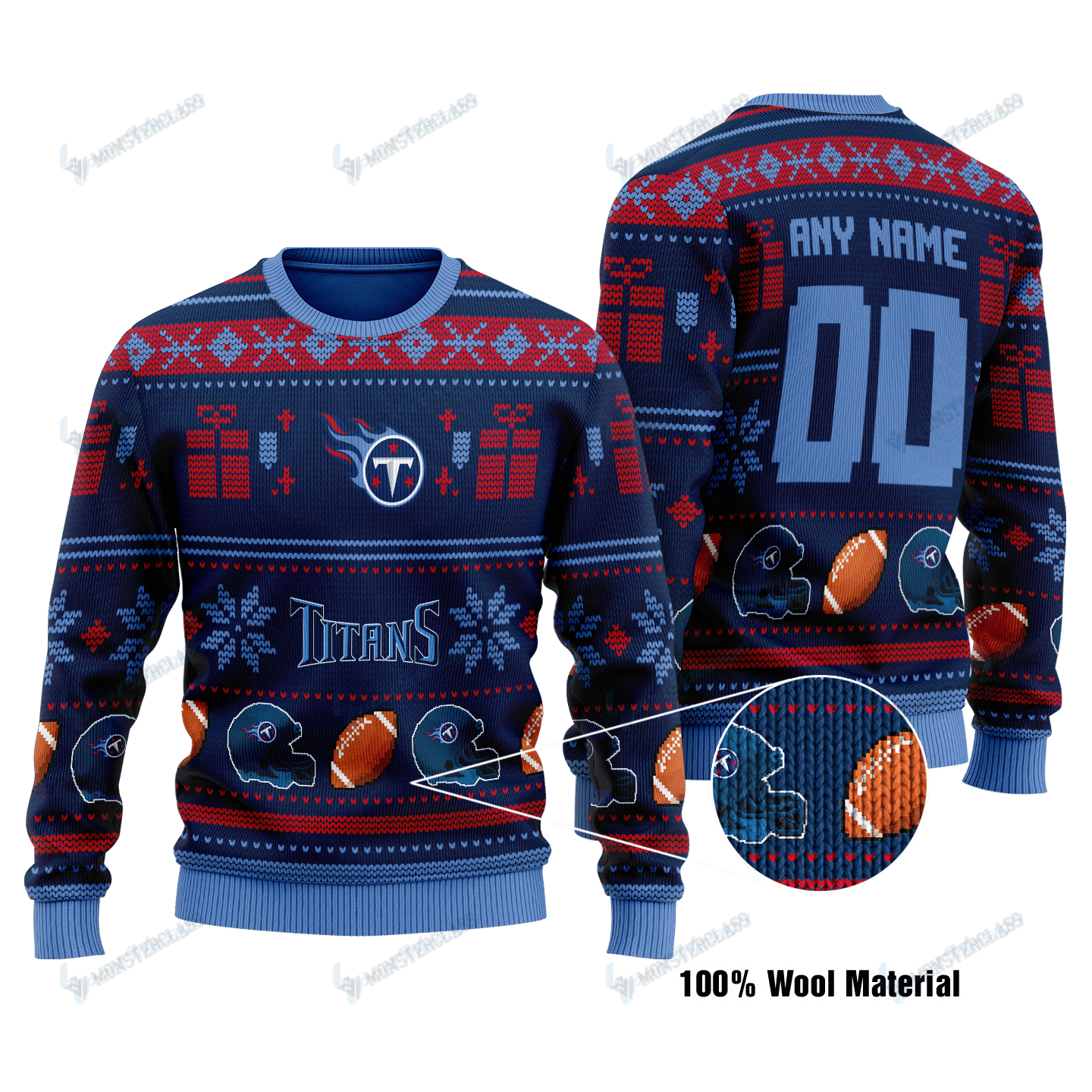 Tennessee Titans Woolen Sweater 204