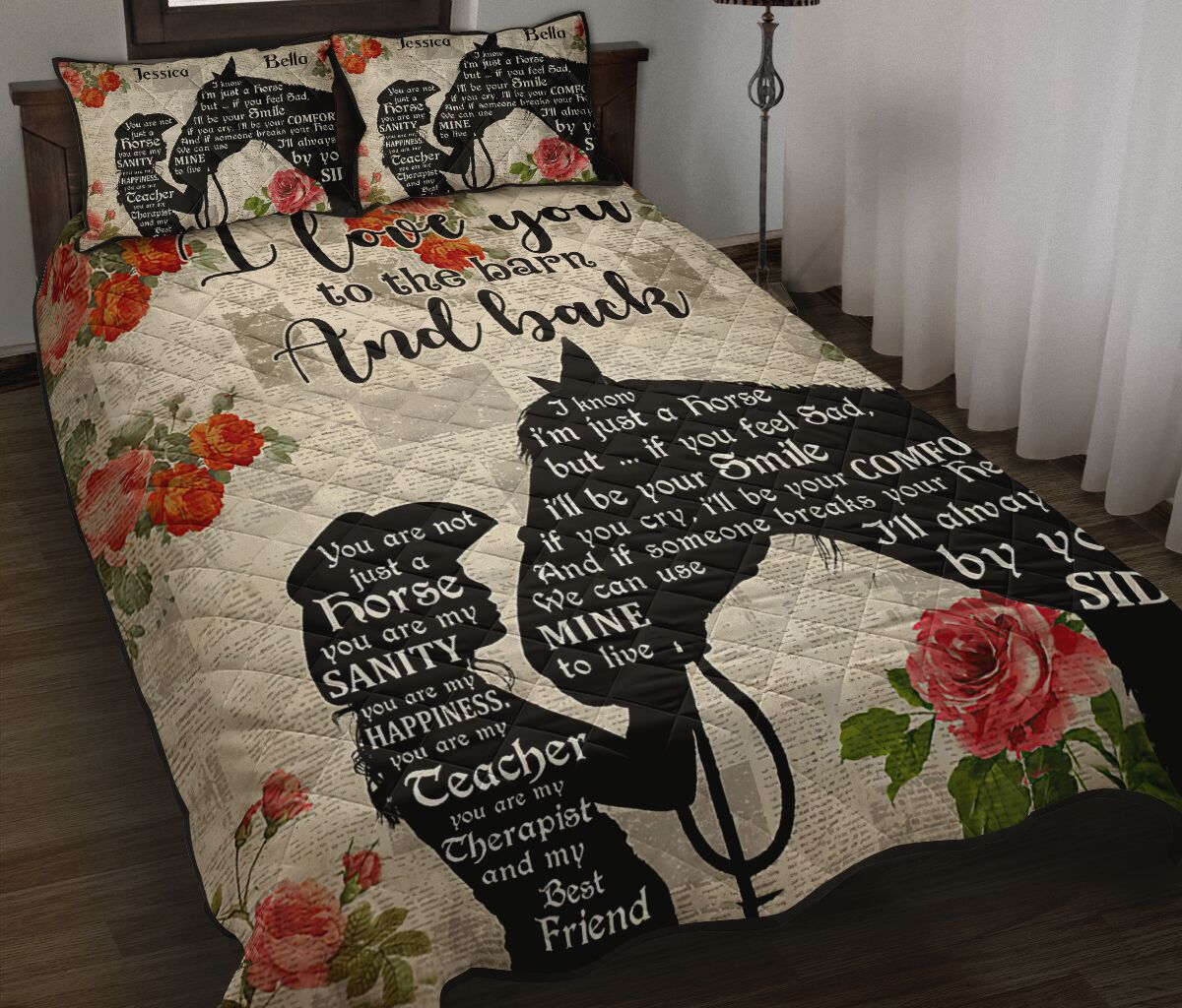 You Are Not Just A Horse Horse Quilt Set 0622