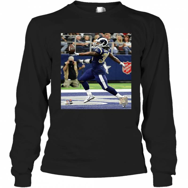 Todd Gurley Los Angeles Rams 2017 Action Long Sleeve T-Shirt