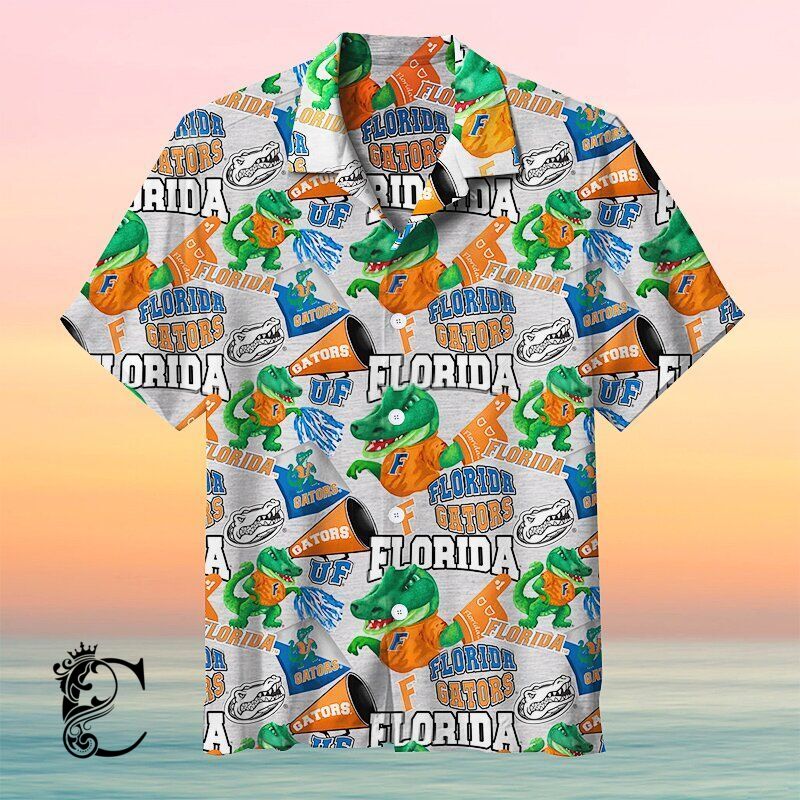 University Of Florida With Mascots L Pop Hawaiian Shirt