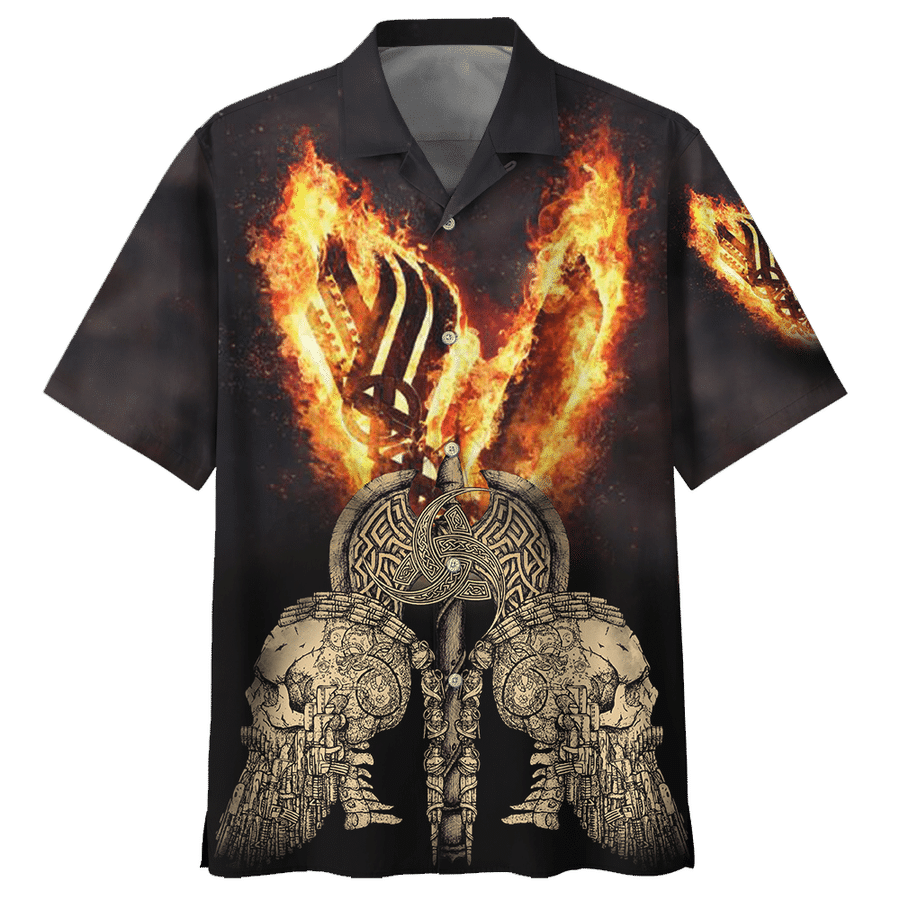 Viking Hawaiian Shirt Limited Edition All Over Printed Unisex Shirts Ha6509