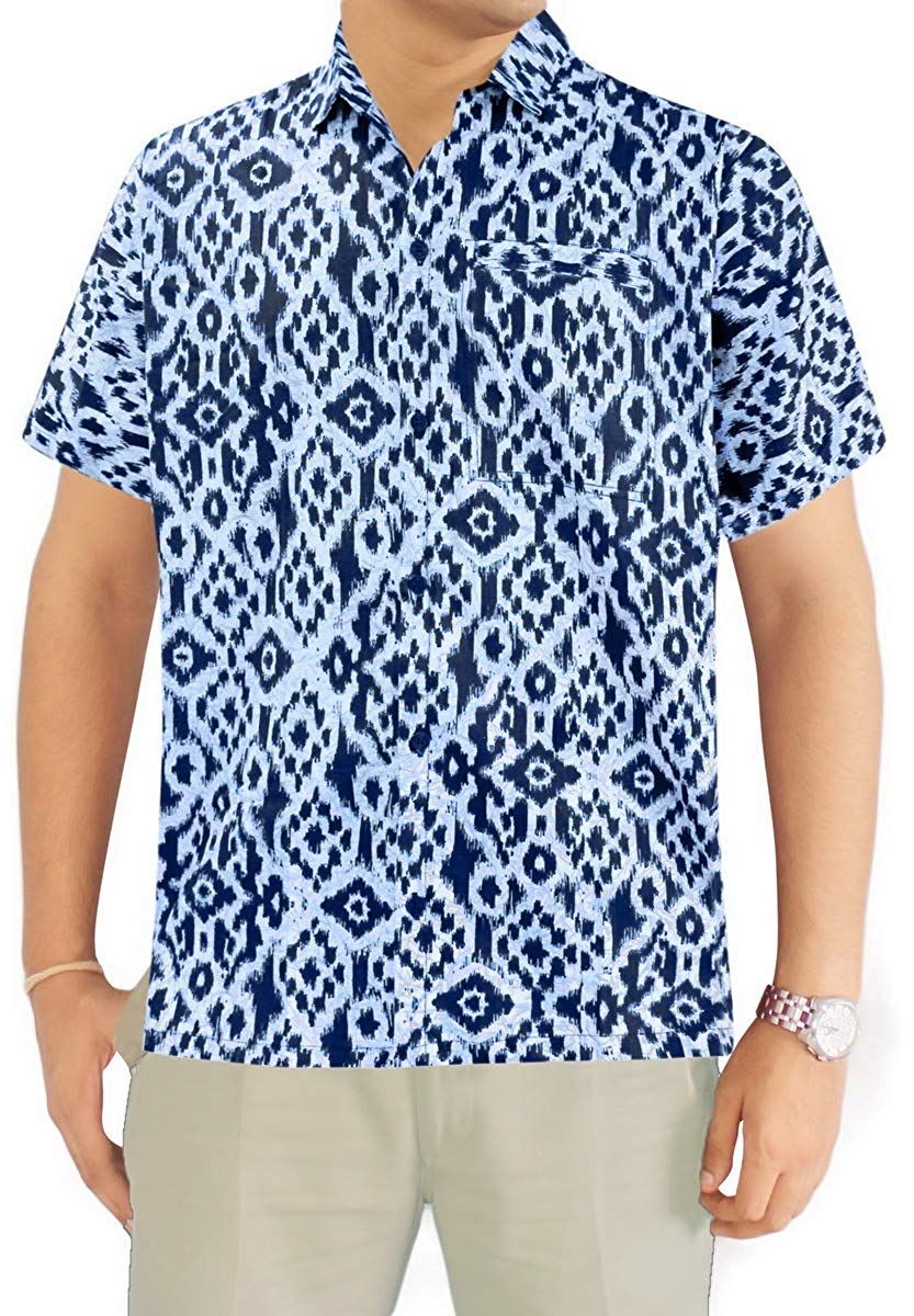 Abstract Blue Awesome Design Hawaiian Shirt Dhc18061636