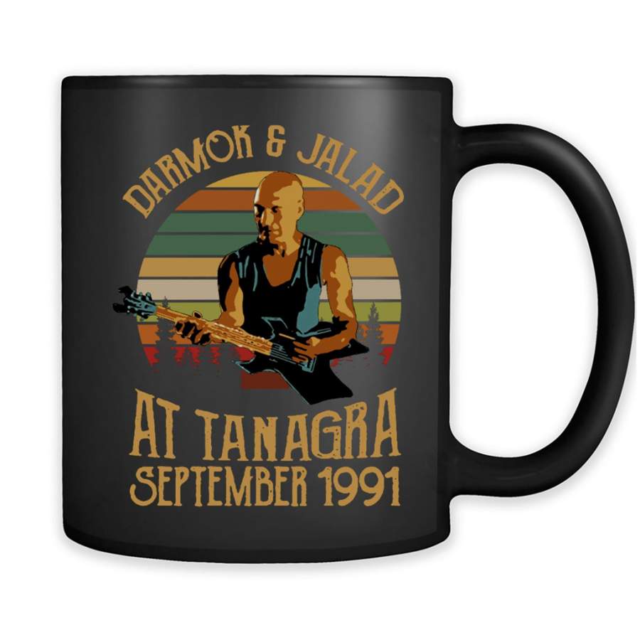 Darmok And Jalad At Tanagra September 1991, Classic Vintage Retro Design – Full-Wrap Coffee Black Mug