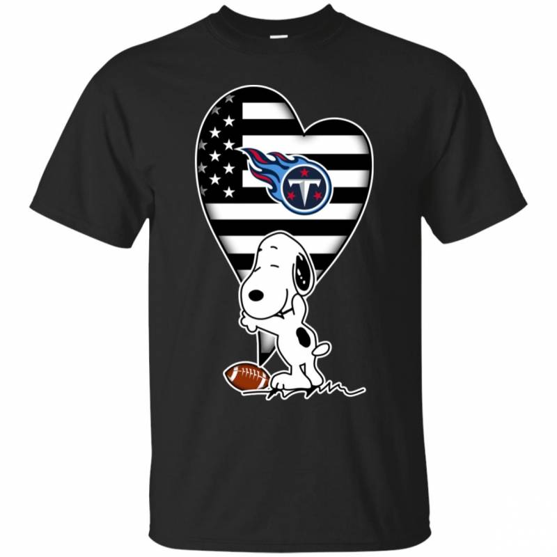 Tennessee Titans Snoopy In My Heart Shirts