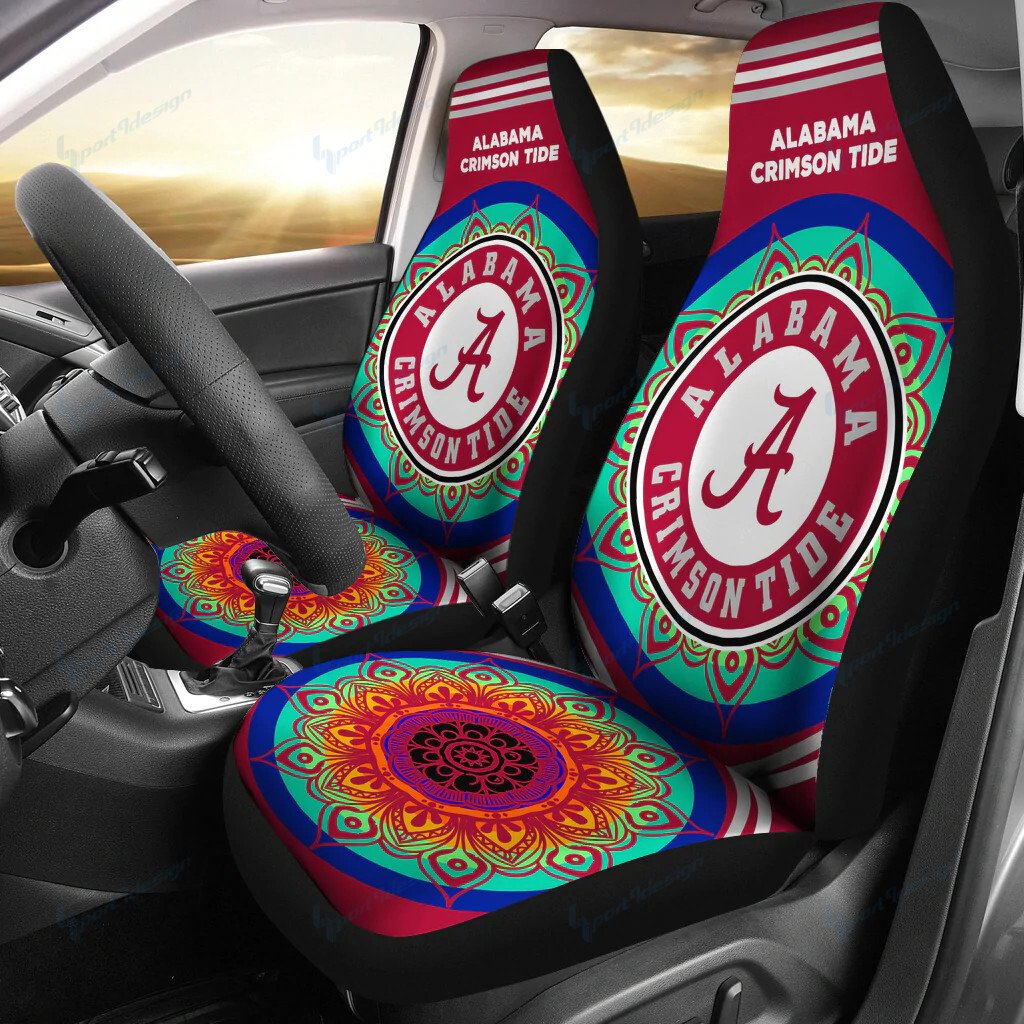 Alabama Crimson Tide Car Seat Covers Bg22