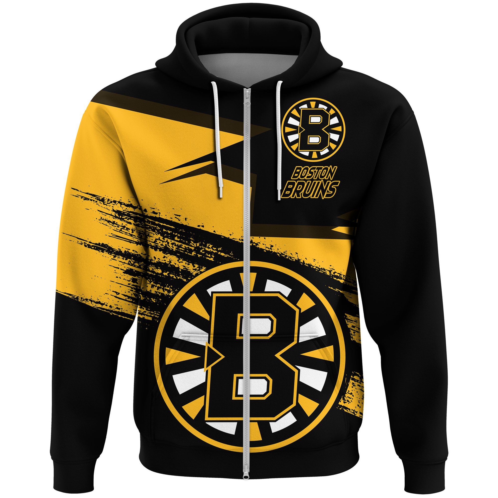 Boston Bruins Zip Hoodie A27