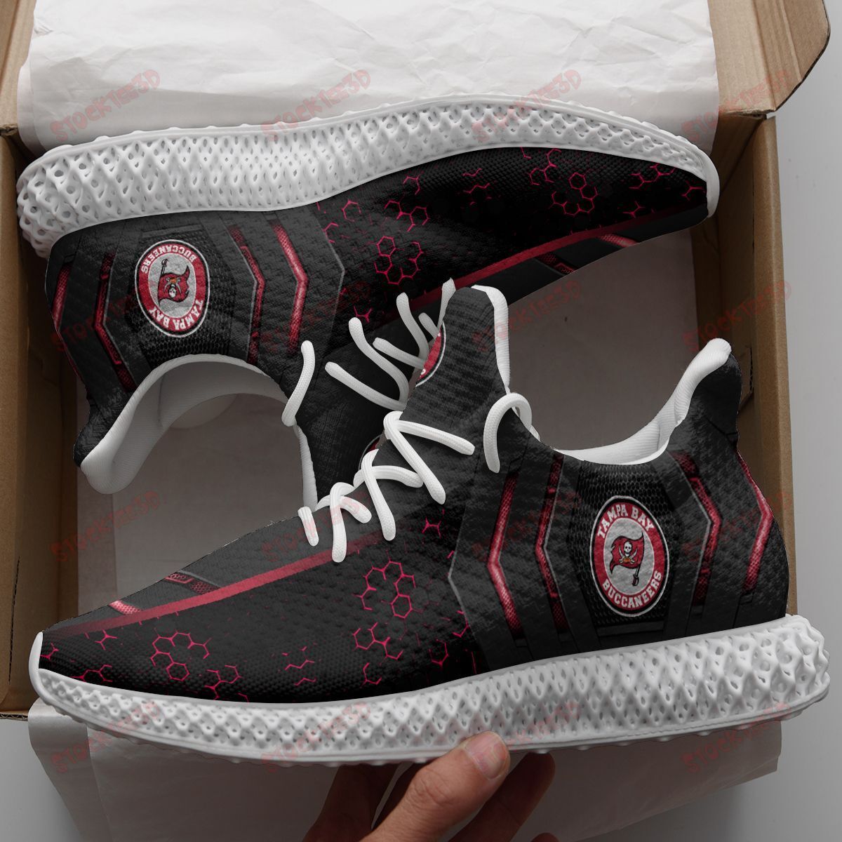 Tampa Bay Buccaneers 4D Future Sneakers 75